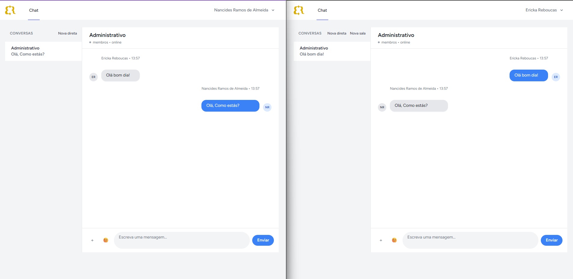 Team Chat System — Laravel, Vue, APIs REST